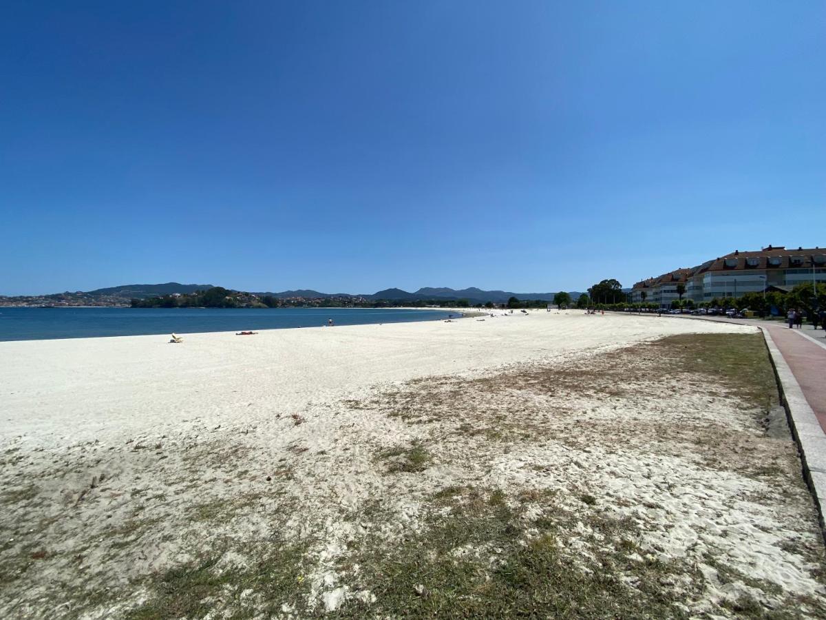 Baiona, Playa Santa Marta, Piscina *